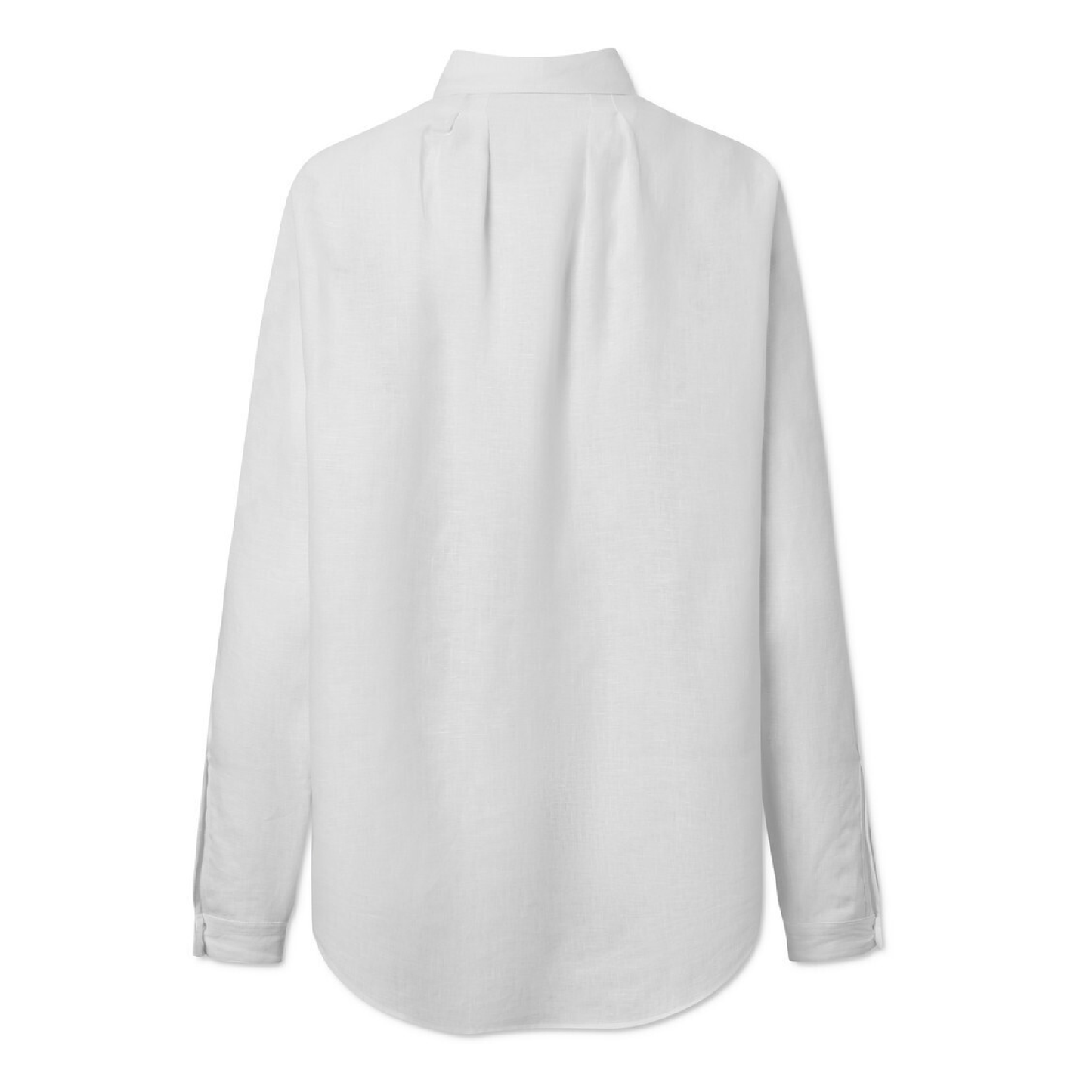 Shelby Shirt Washed Linen, White
