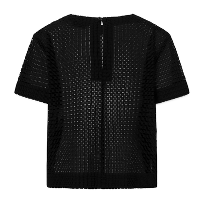 Selin Broderie Anglaise, Black