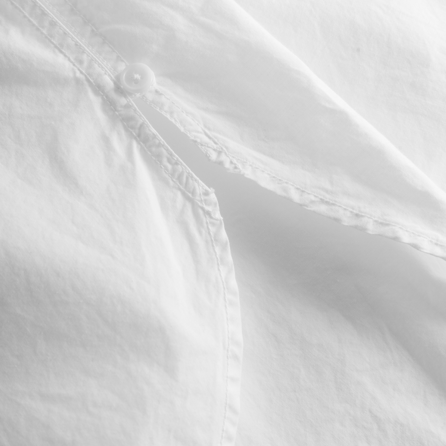 Shelby Garment Dyed Poplin, White
