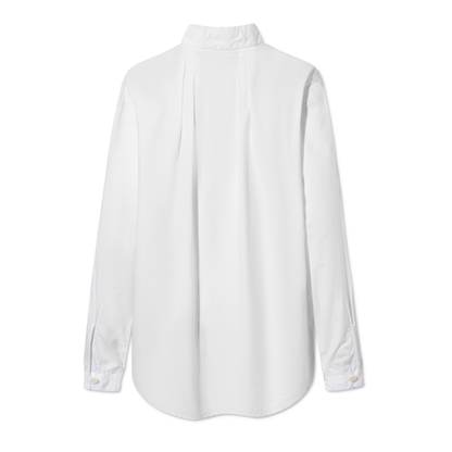 Shelby Garment Dyed Poplin, White