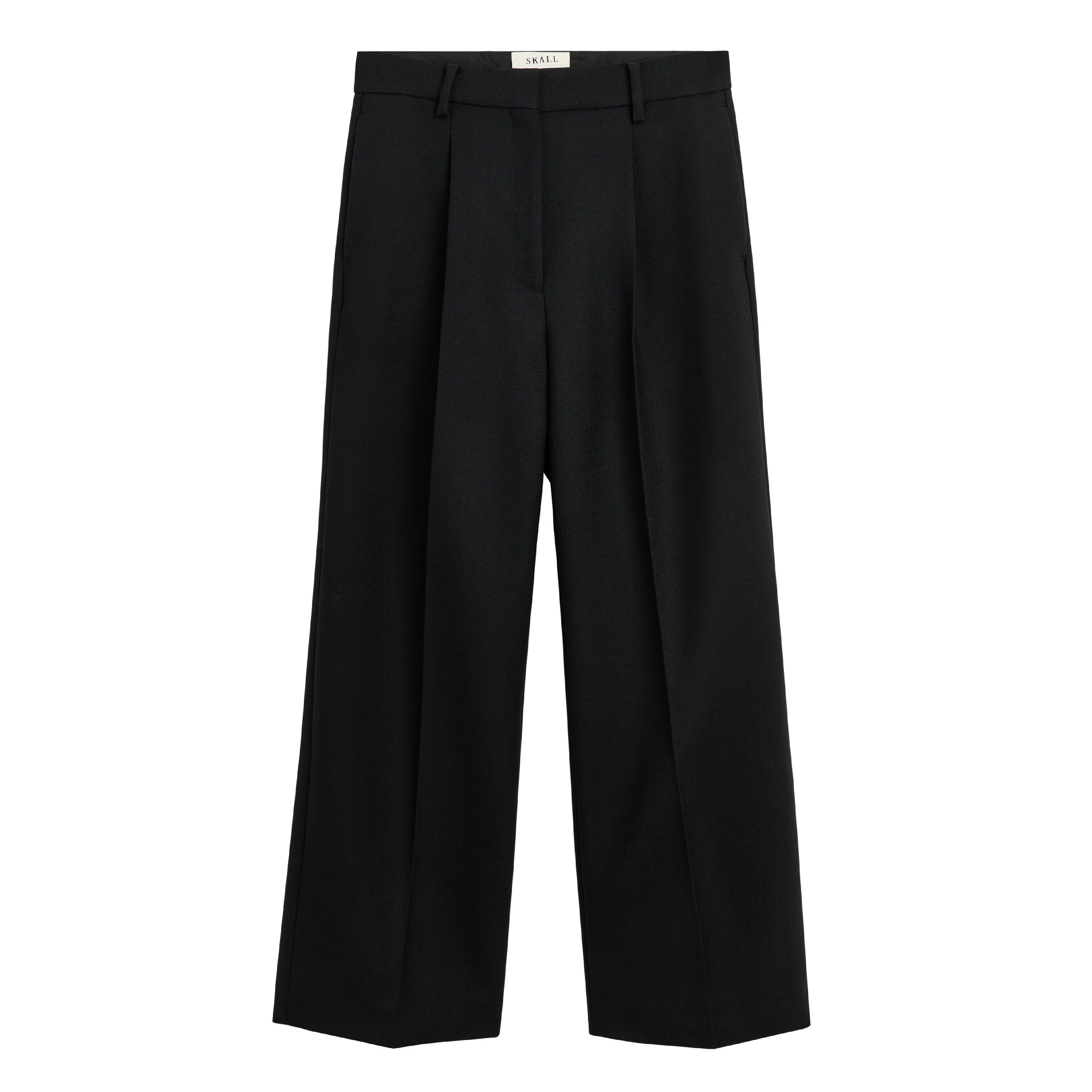 Thom Wool Trousers, Black