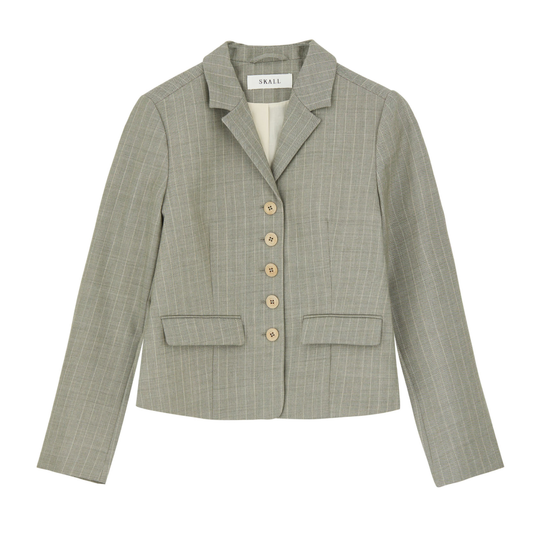 Blond Jacket, Light Grey/Ecru