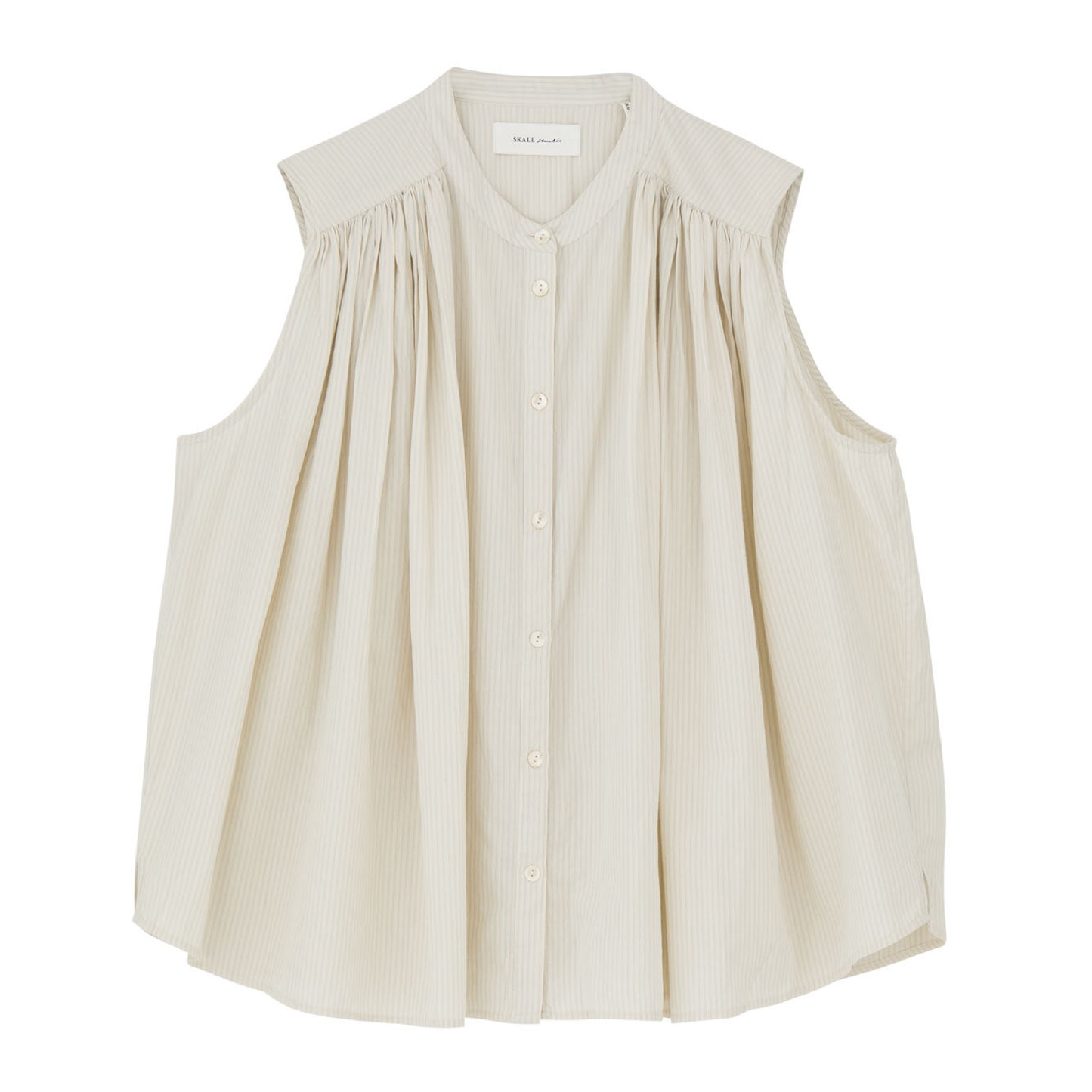 Louise Top, Light Blue/White Stripe
