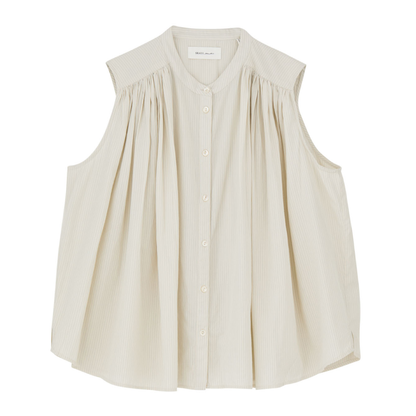 Louise Top, Light Blue/White Stripe