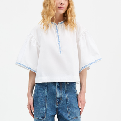 Bonne Blouse, Optic White