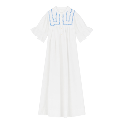 Bonne Dress, Optic White