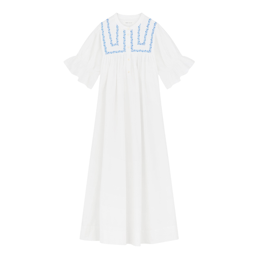 Bonne Dress, Optic White