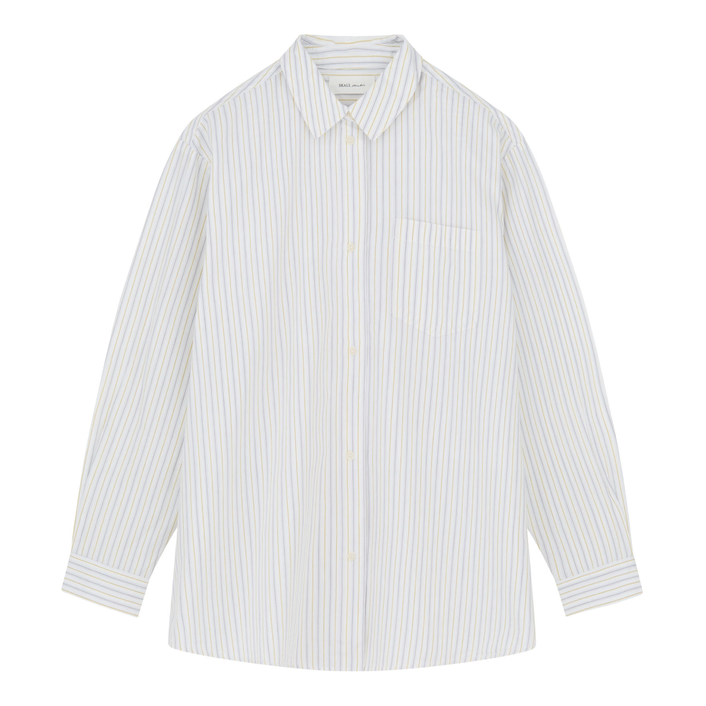 Edgar Shirt, Yellow/Blue Stripe