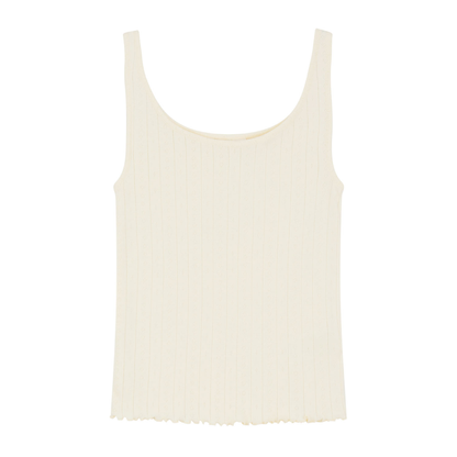 Edie Low Back Top, Butter