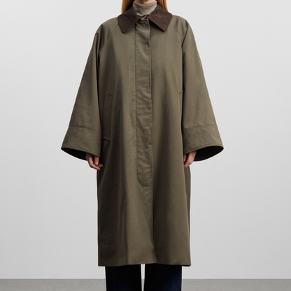 Gaby Coat, Forest Green