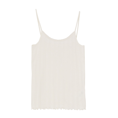 June Cami Top, Ecru