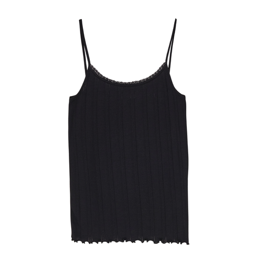 June Cami Top, Black