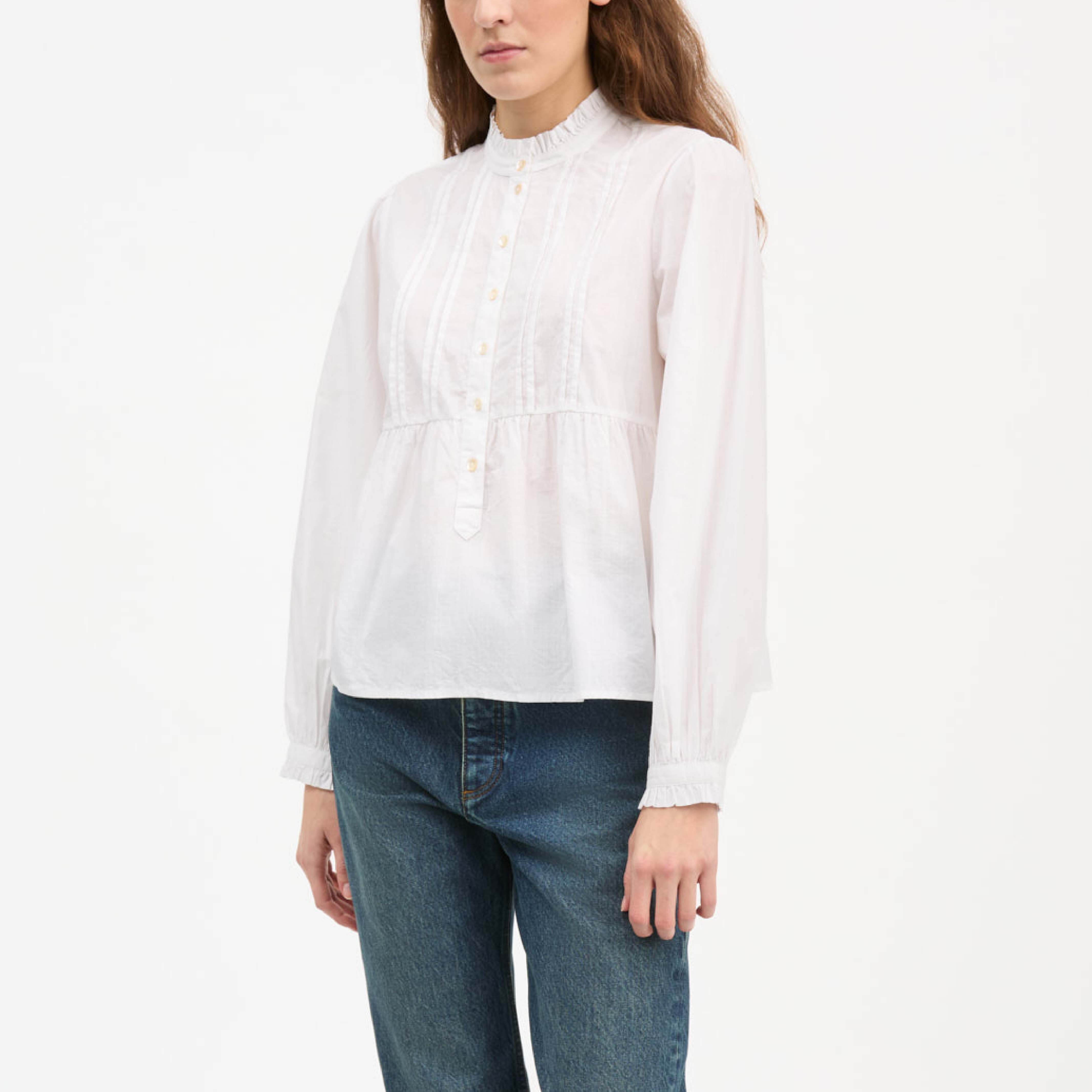 Leili Shirt, Optic White