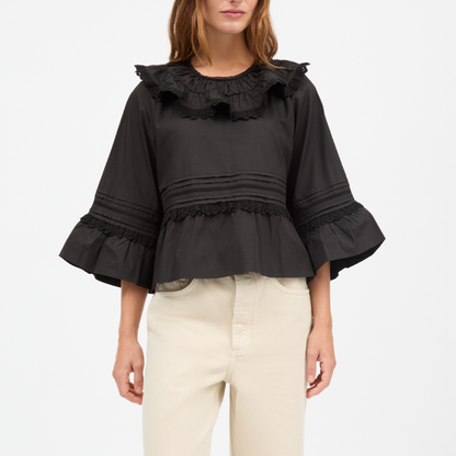 Lulu Blouse, Black
