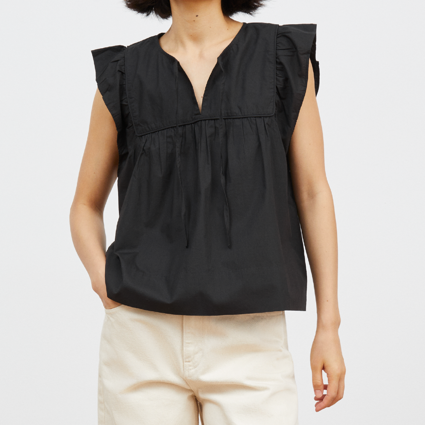 Nadja Summer Top, Black