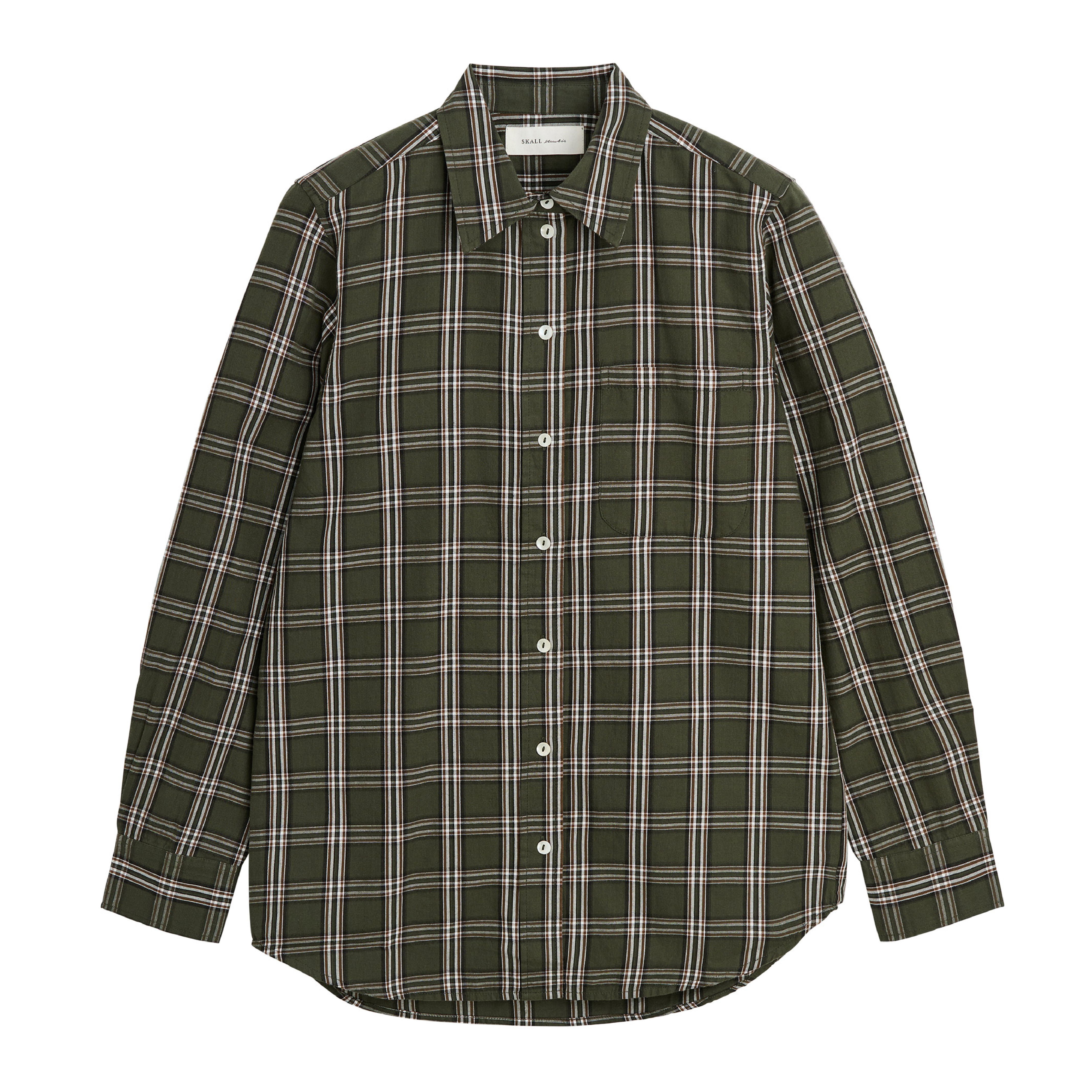 Nico Shirt, Green/White Check
