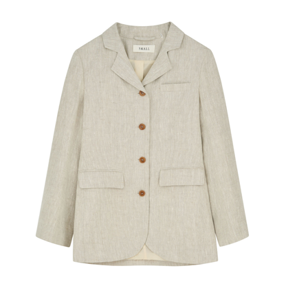 Sahara Blazer, Light Linen