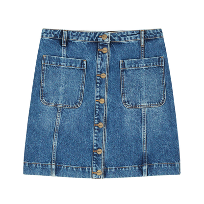 Margaux Skirt, Slouchy Blue