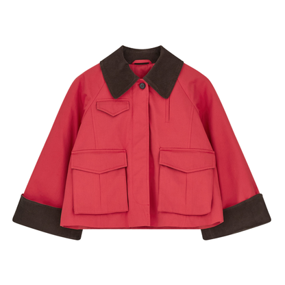 Gaby City Jacket, Aurora Red