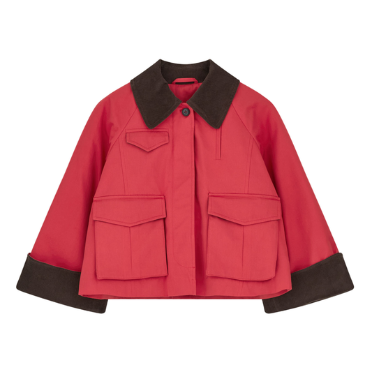 Gaby City Jacket, Aurora Red