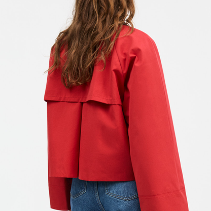 Gaby City Jacket, Aurora Red