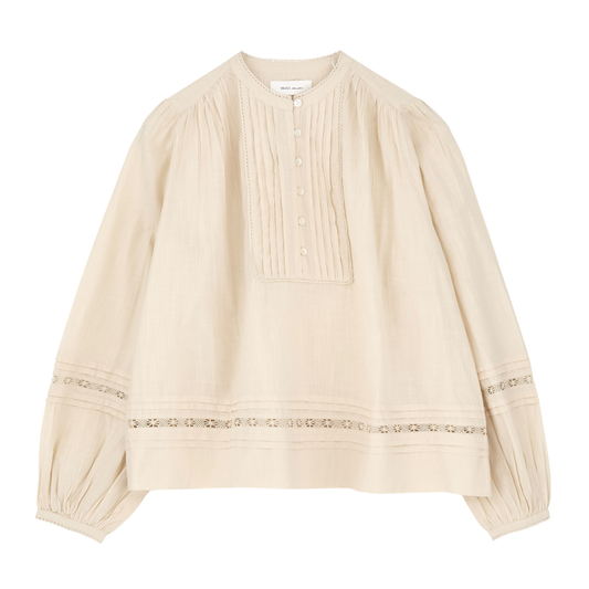 Leaf Shirt, Antique Beige