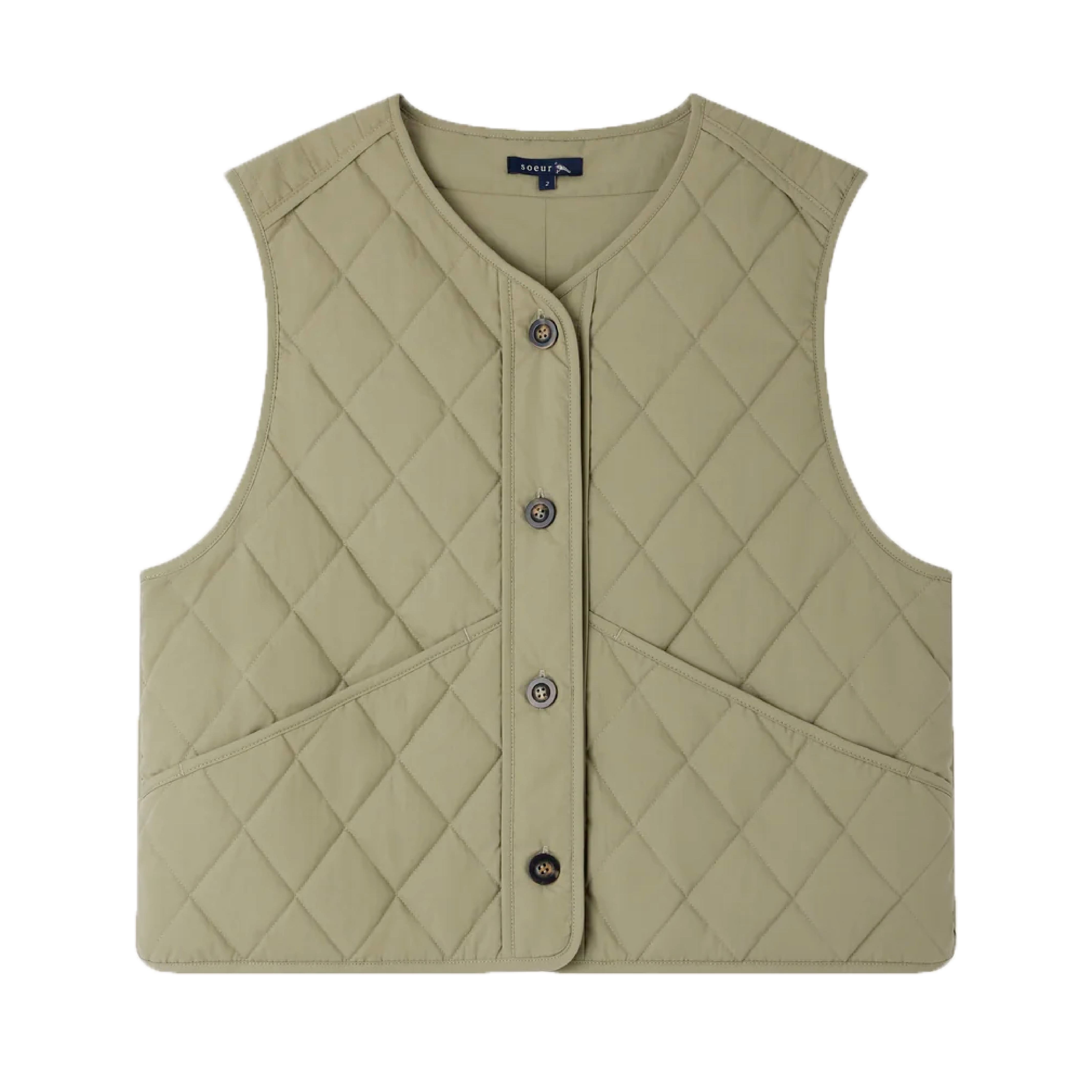 Soeur Paris Ulla Vest Armygr n S URS Soeur Paris Ulla Vest Armygr n S URS