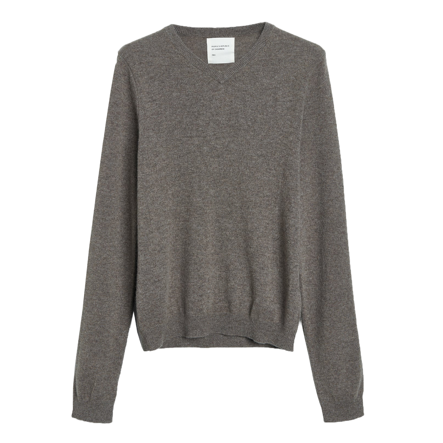 Women's Fitted 90's V-Neck, Truffle