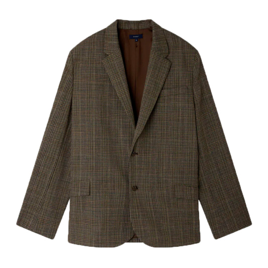 Hermosa Blazer, Marron/Vert