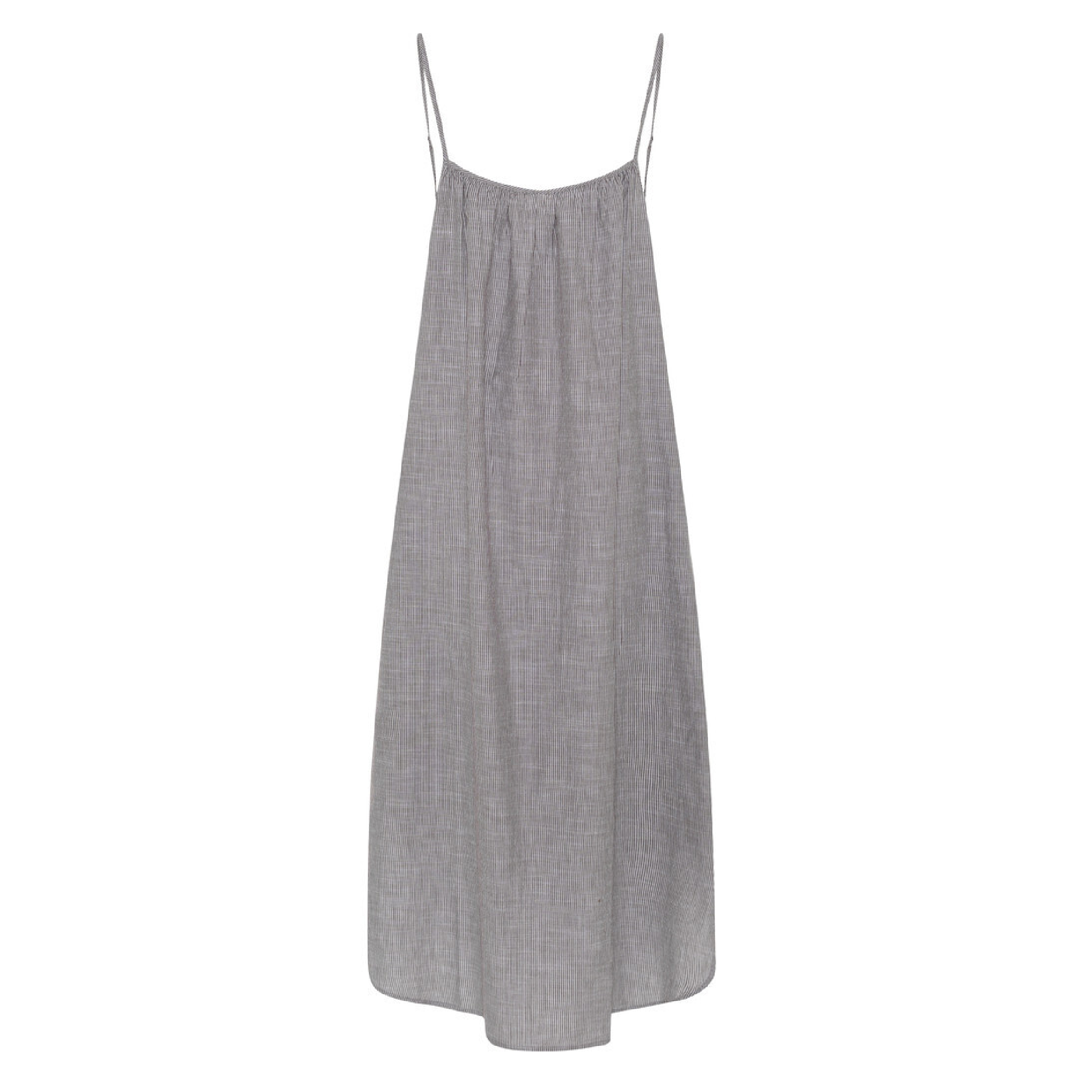 Vancouver Dress, Brown Stripe