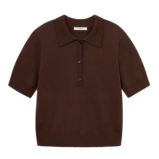 Violette Top, Chestnut