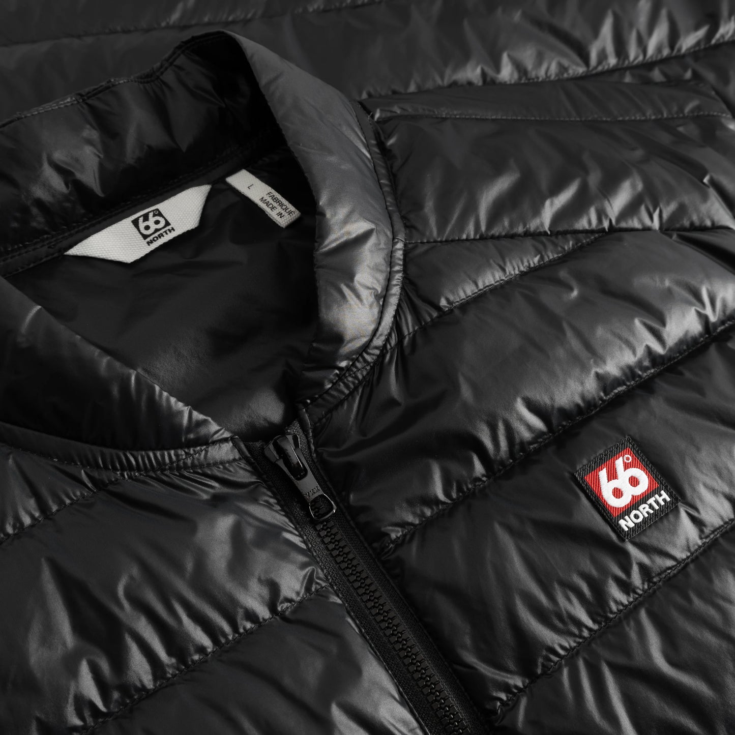 Keilir Down Vest, Black