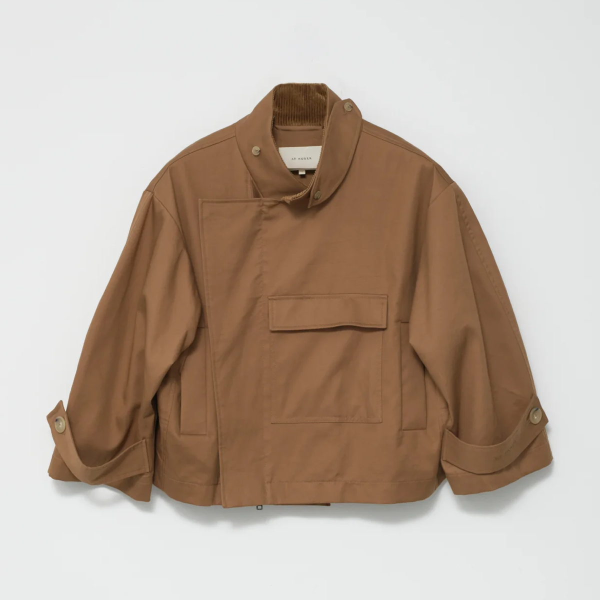 Water Resistant Trench Jacket, Tobacco
