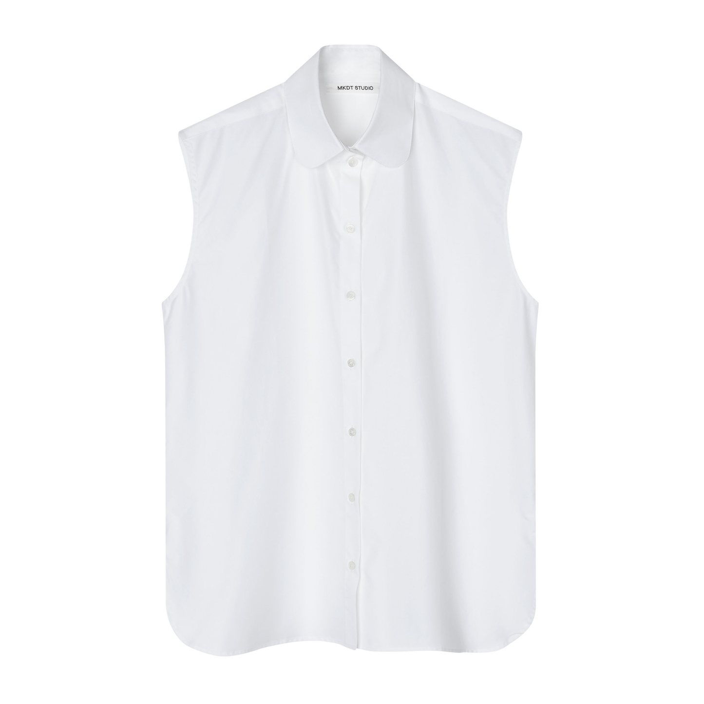 Tusse Poplin Skjorte, White