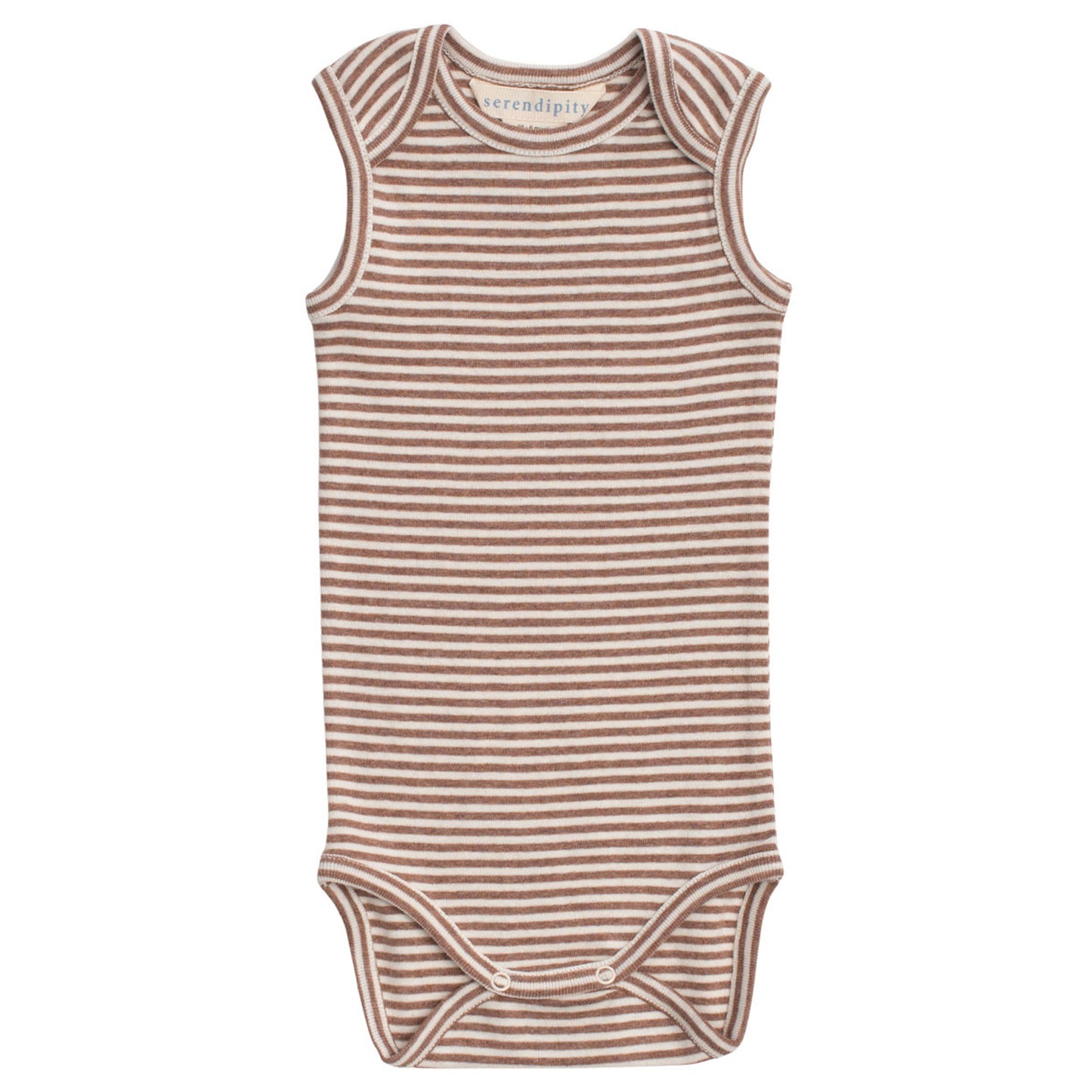 Baby Tank Body Stripe, Acorn/Offwhite