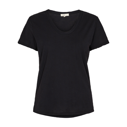 Any 2 T-Shirt M. V-Hals, Sort