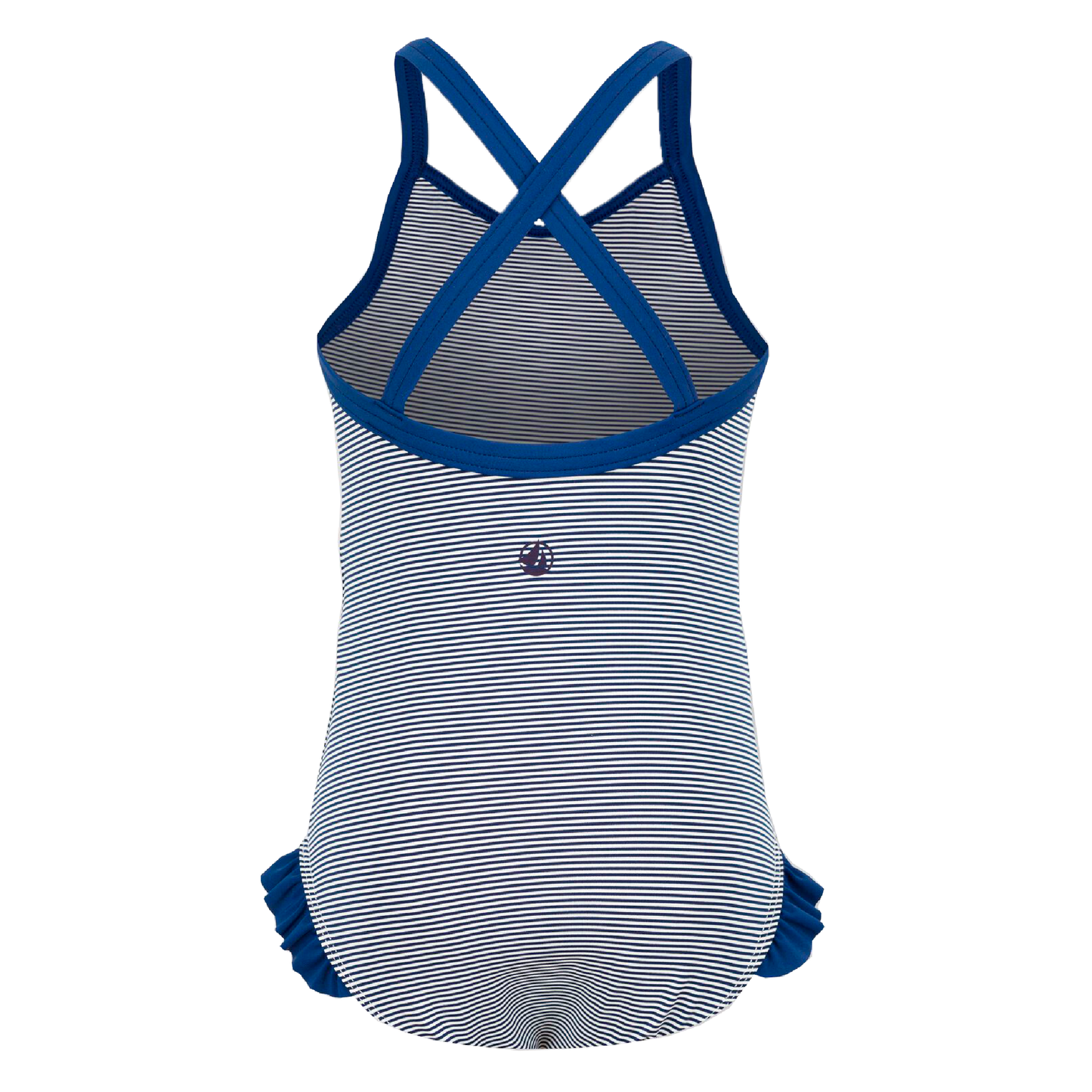 Swimsuit, Navy Stripe