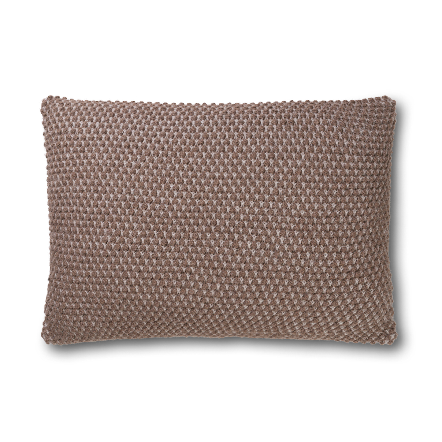 Heather Classic Cushion, Mix Brownie/Salt (40x60)