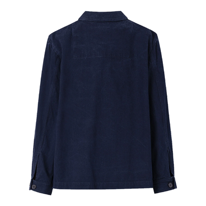 Jeffrey Cotton Twill Jacket, Indigo 