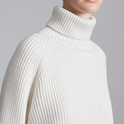 Karlotta Chunky Merino Strik, Bone