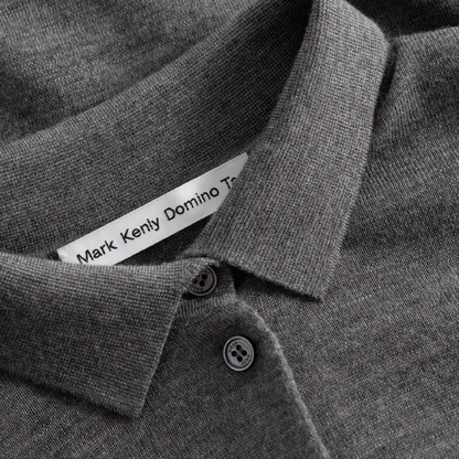 Kelvin Light Merino Polo, Bark
