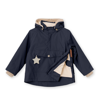 Vito Fleece Anorak, Ombre Blue