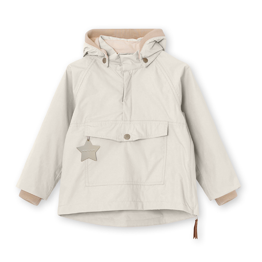 Vito Fleece-lined Anorak, White Swan