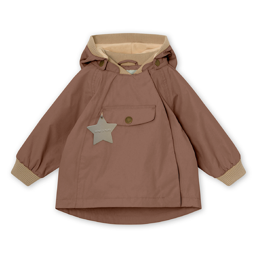 Wai Fleece Jacket, Brownie