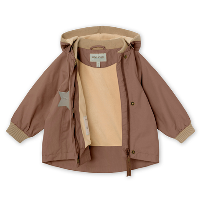 Wai Fleece Jacket, Brownie