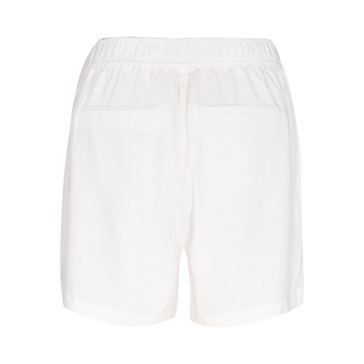 Naja Shorts In Linen, White