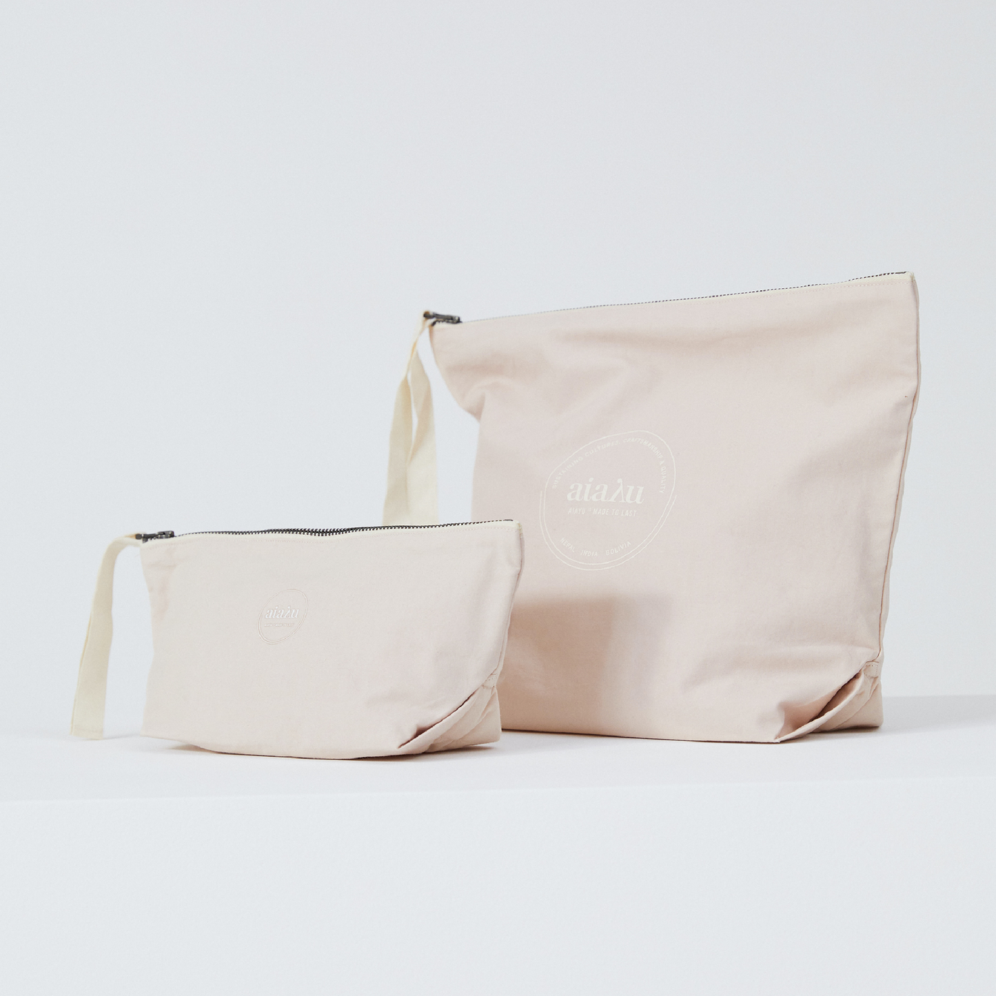 Pouch Heavy Poplin Toiletry Bag, Tender