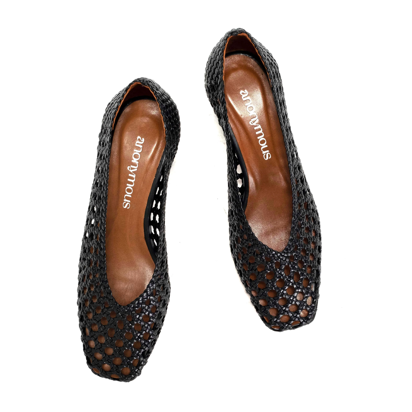 Sessi Hand-braided Stiletto, Black
