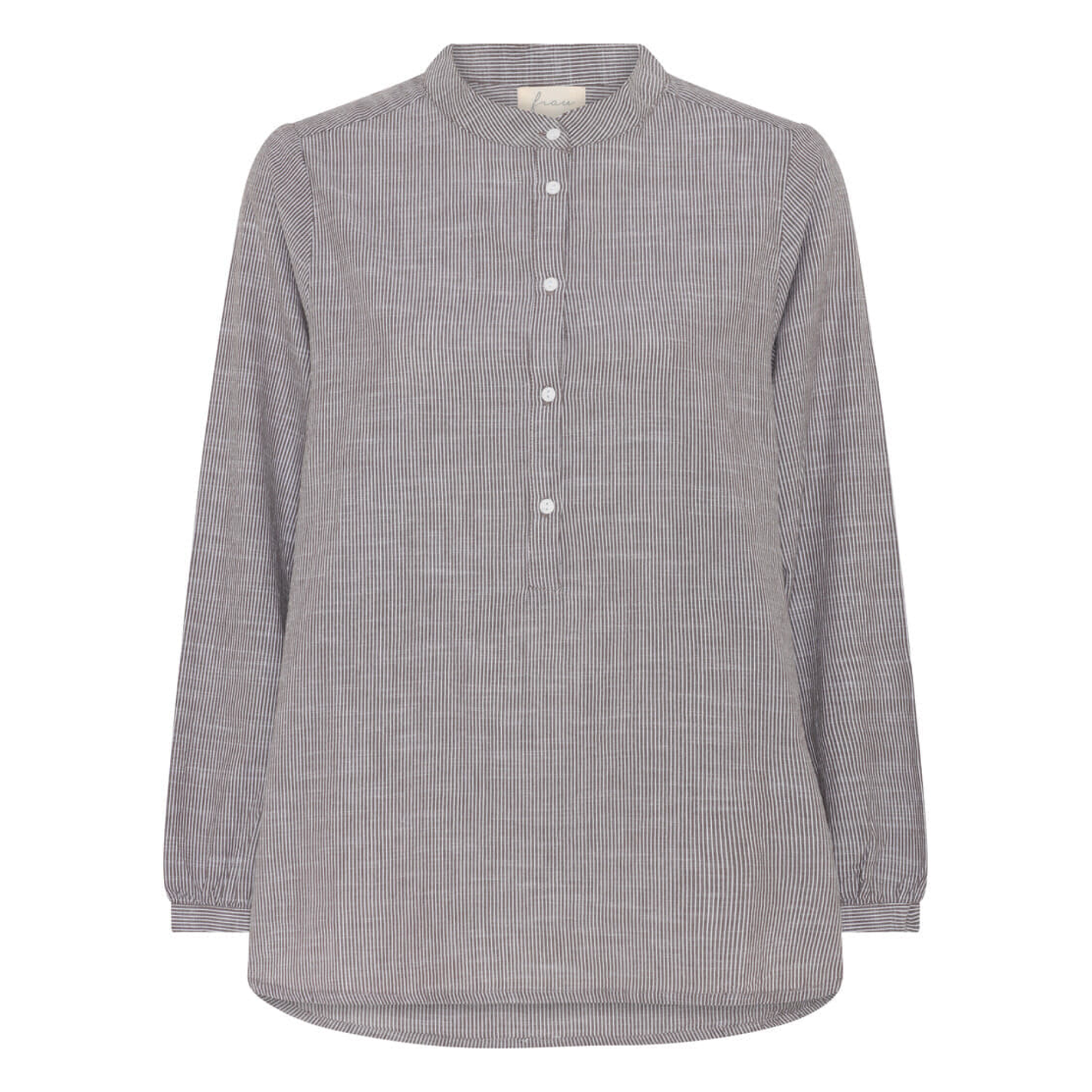 Madrid Shirt, Brown Stripe