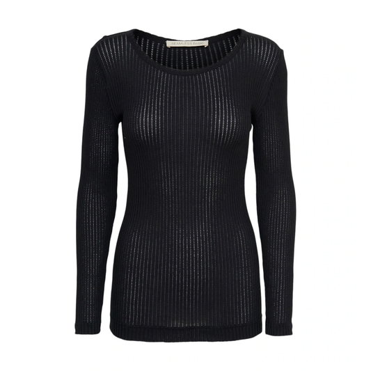Alma Bluse, Sort